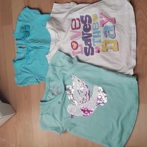 Lot of 3 girl’s 4T T-shirt’s